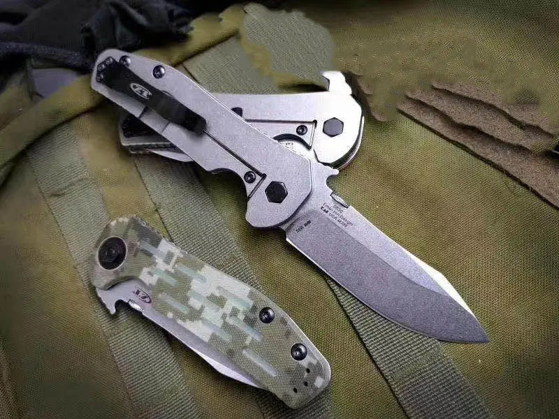 Couteau de Poche Zéro Tolérance Automatique Lame en Acier Inoxydable - Survie Shop