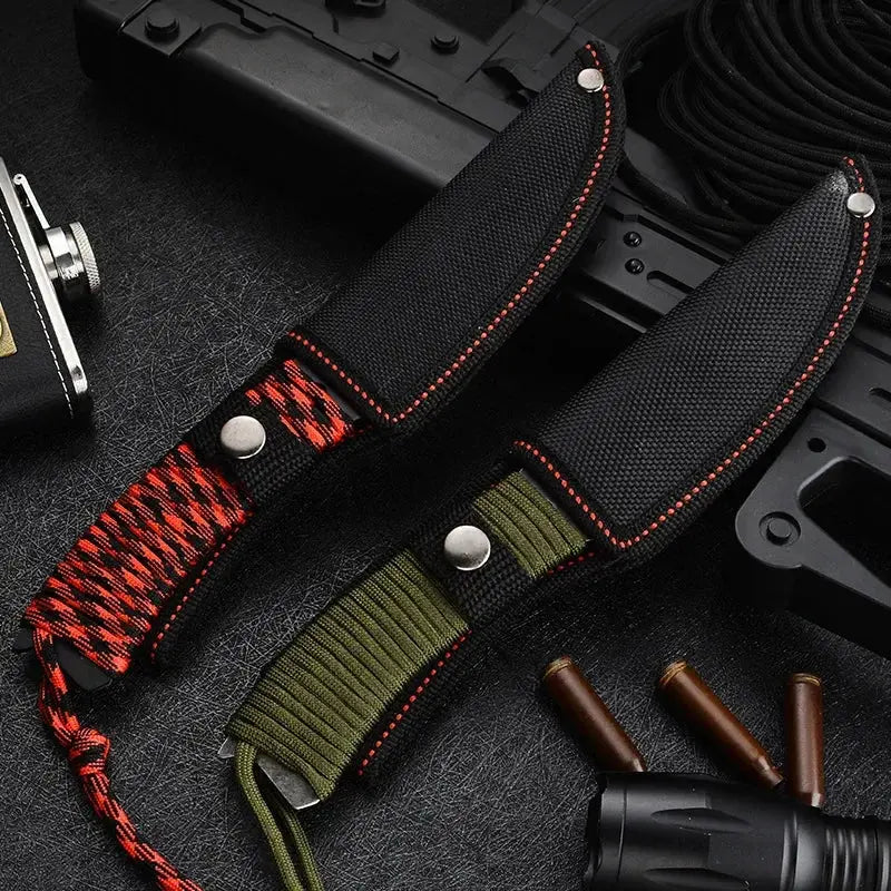 Couteau de Survie Manche Paracorde Survie Shop