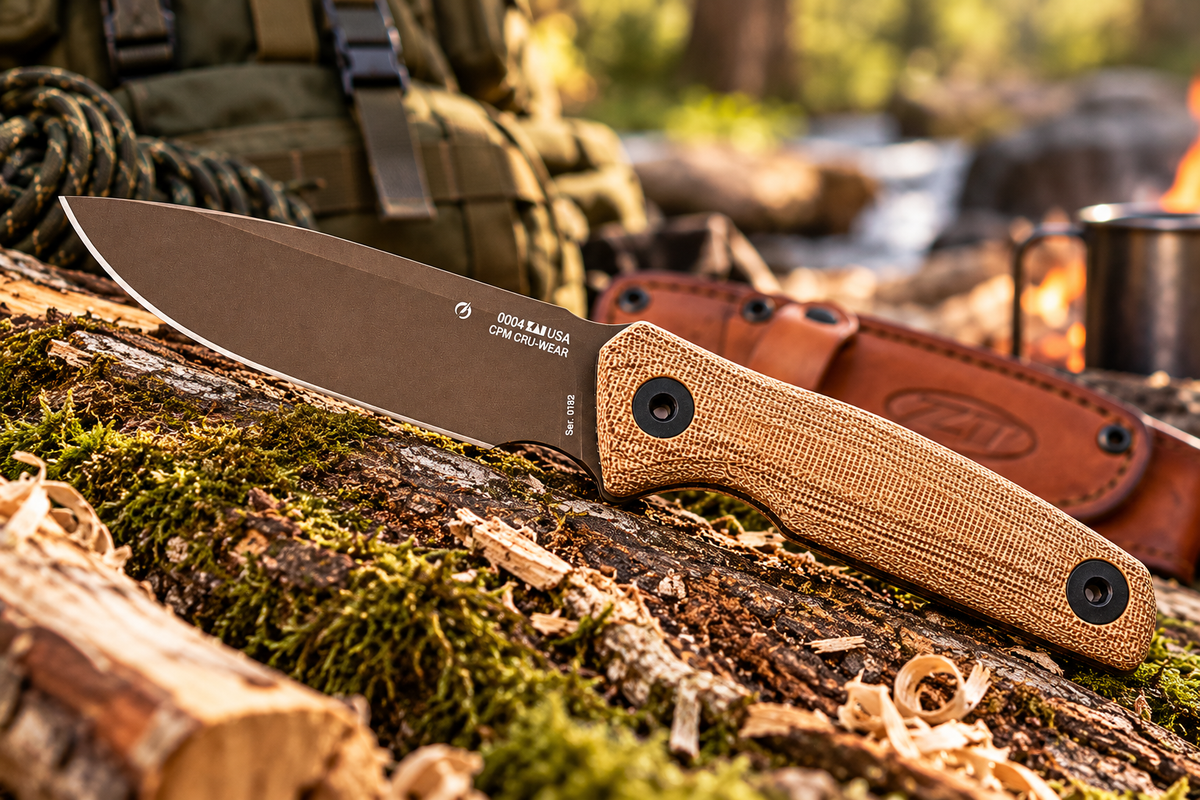 Couteau Zero Tolerance ZT0004 – CPM CruWear Bushcraft