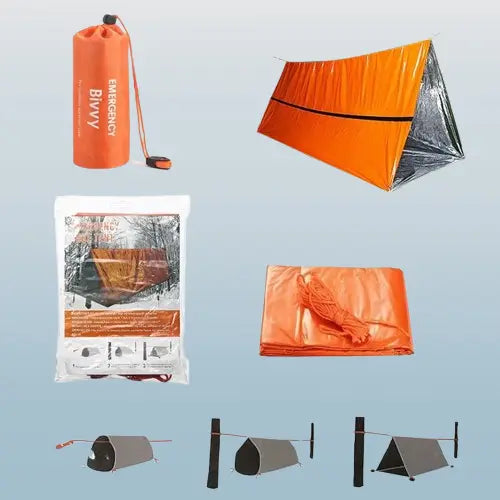 Couverture de Survie Tente urgence 2 personnes Survie Shop