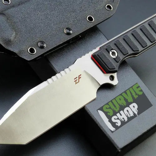 Eafengrow EF135 Manche G10 Couteau Bushcraft et Survie - Survie Shop