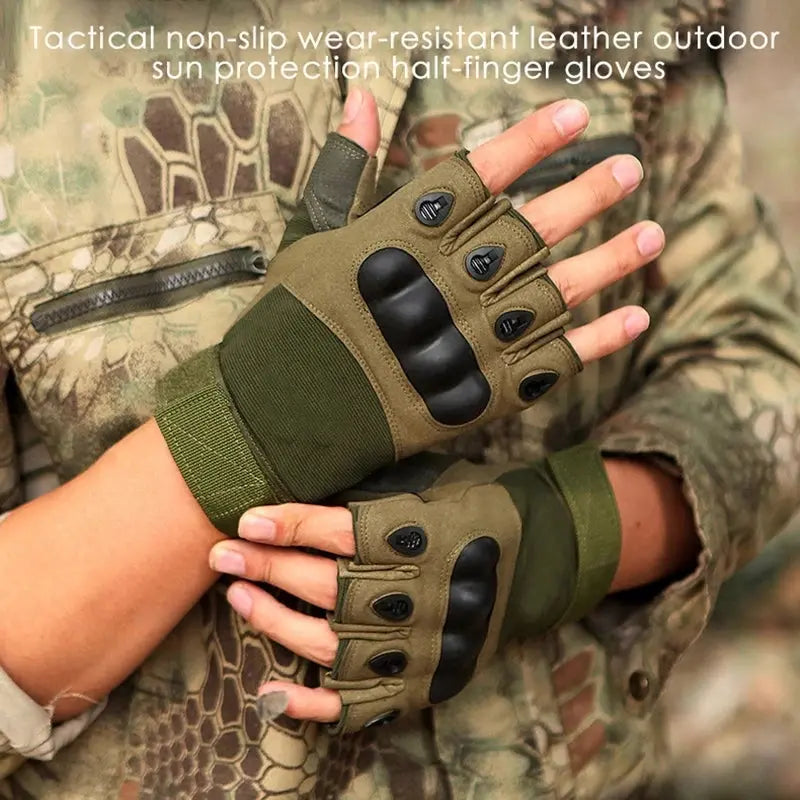 Gants Tactique avec Renforts - Survie Shop