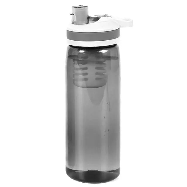 Gourde Filtrante Charbon - Grise - Survie Shop