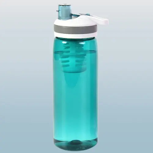Gourde Filtrante Charbon - Turquoise Survie Shop