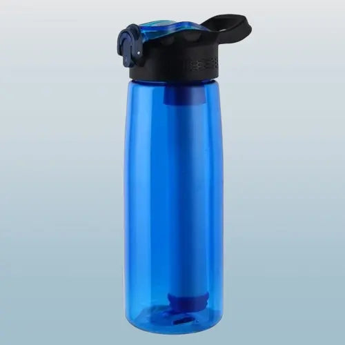 Gourde Filtrante Randonnée - Bleu Survie Shop