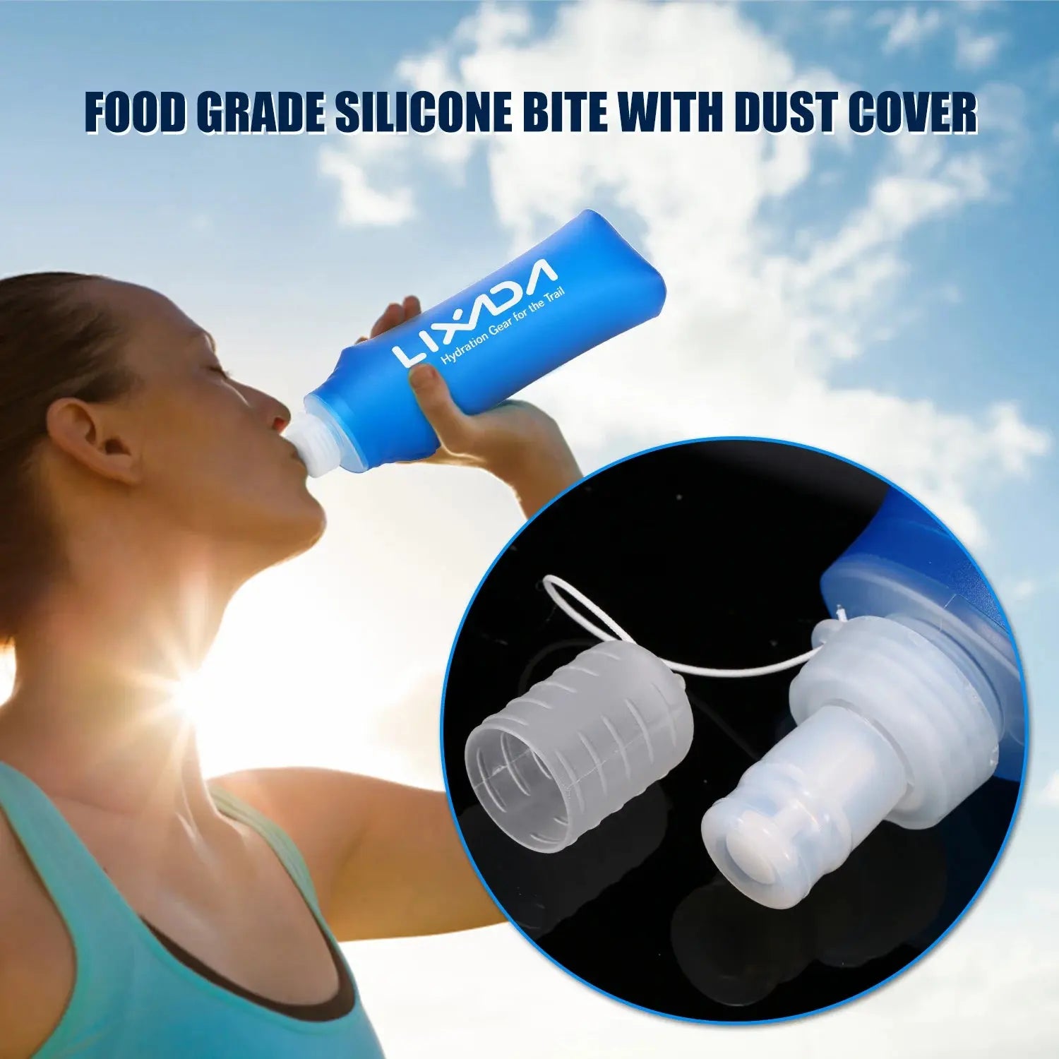 Gourde Pliante avec filtre Survie Shop