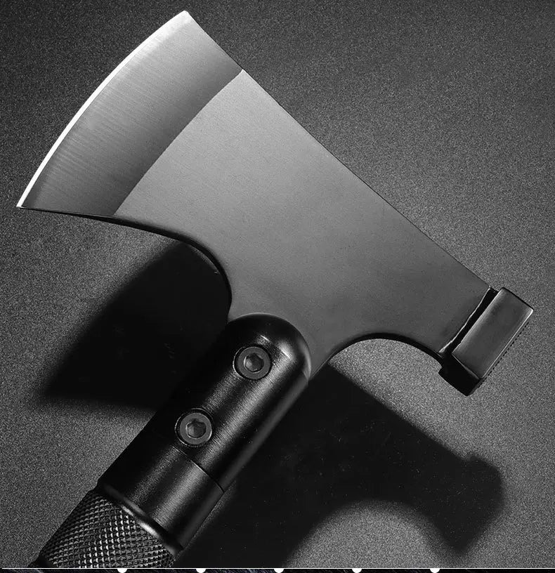 HACHE DE SURVIE BUSHCRAFT & MULTIFONCTION 43cm - LAME TRANCHANTE AVEC MARTEAU - Survie Shop