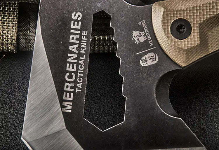 Hache tactique de Survie & Bushcraft & Multifonctions 33cm - Survie Shop