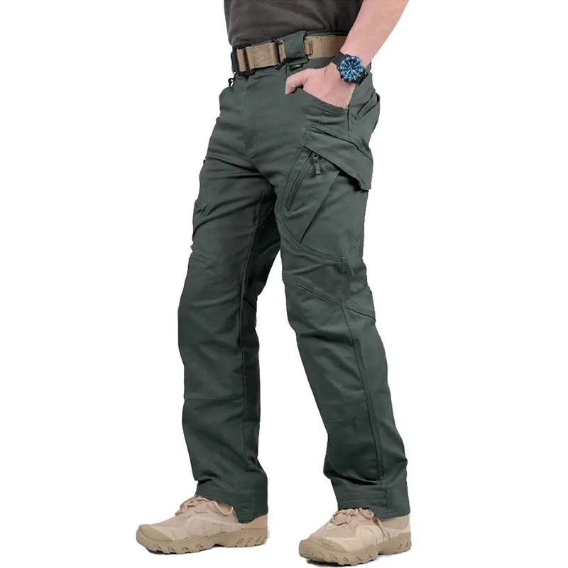 Pantalon Cargo Tactique Homme – 9 Poches, Résistant & Confort Outdoor / Militaire - Survie Shop