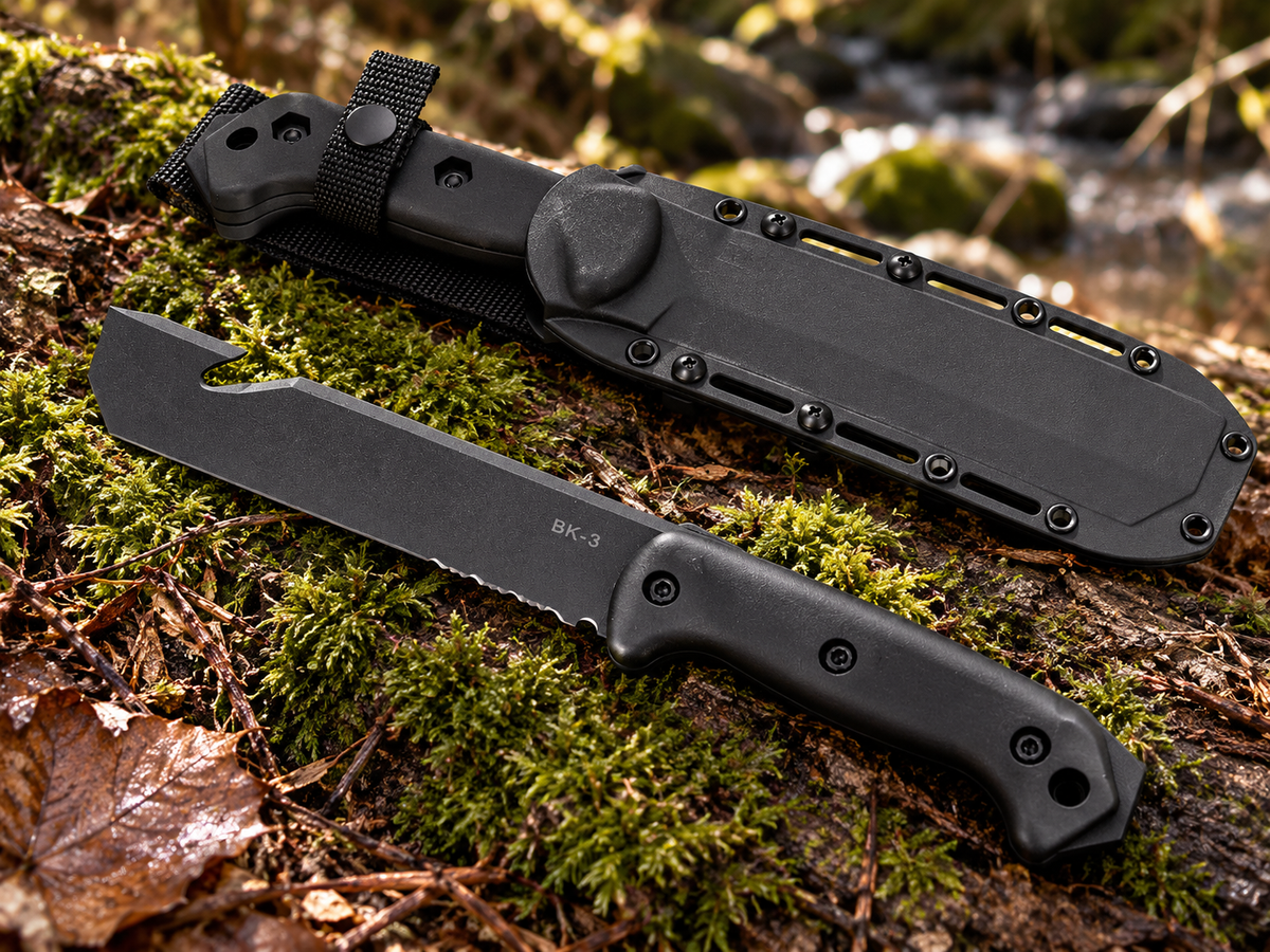 KA-BAR Becker BK3 TacTool – Outil de Terrain 1095 Cro-Van