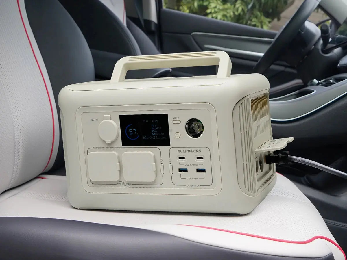 KIT PANNEAU SOLAIRE ET STATION DE STOCKAGE PORTABLE - Survie Shop