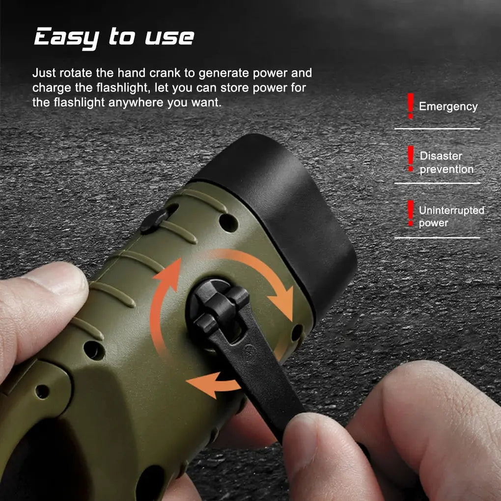 Lampe de Survie - Dynamo & Solaire Survie Shop