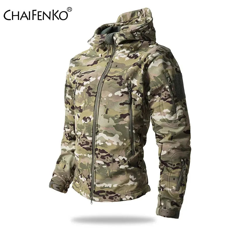 Veste Militaire à Capuche Imperméable – Tactique & Outdoor - Survie Shop
