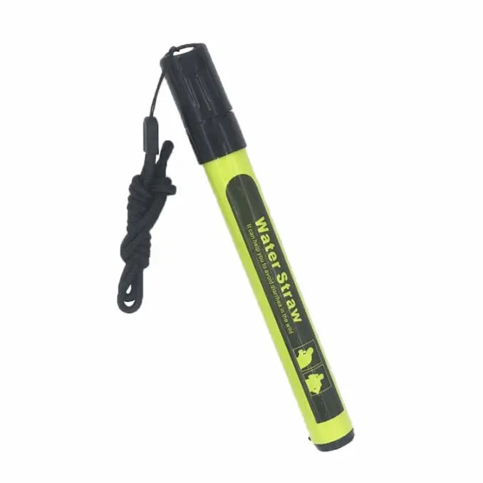 Paille Filtrante Voyage - Vert - Survie Shop