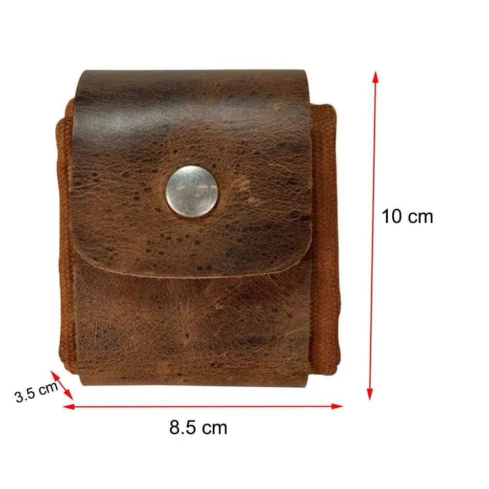 Pochette Survie en Cuir pour Cueillette de Fruits Survie Shop