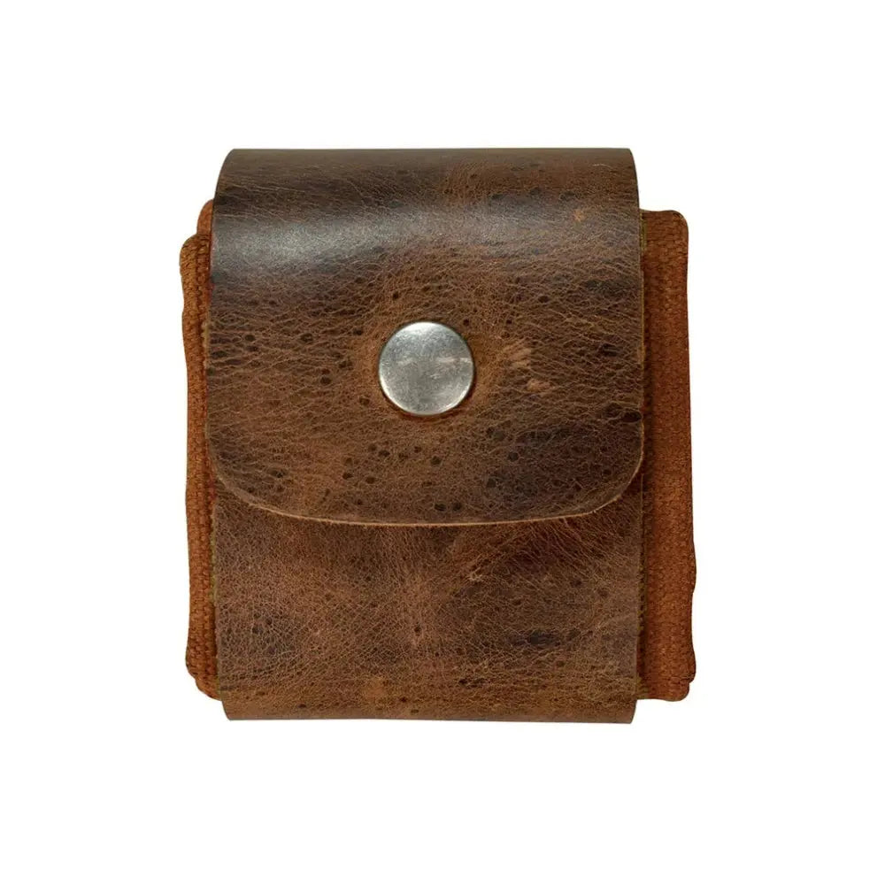 Pochette Survie en Cuir pour Cueillette de Fruits - Survie Shop