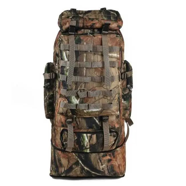 Sac à Dos Militaire 100L - Camouflage Chasse - Survie Shop