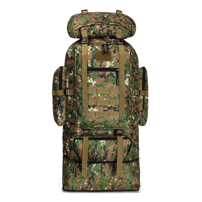 Sac à Dos Militaire 100L - Camouflage Chasse Survie Shop