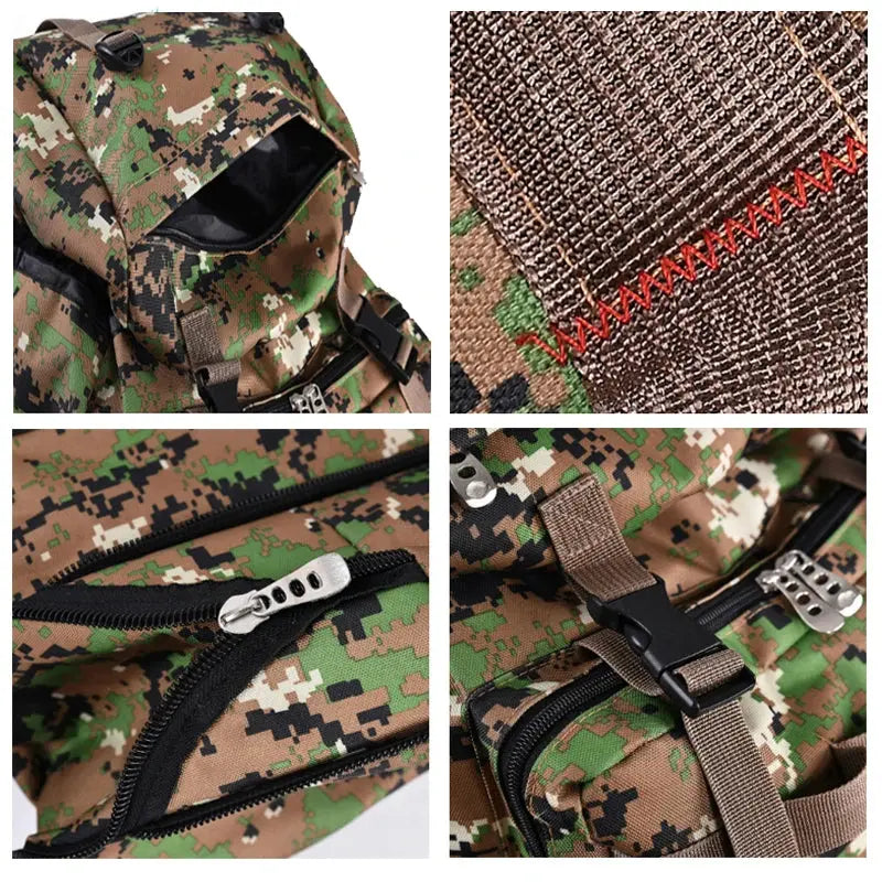 Sac à Dos Militaire 100L - Camouflage Chasse Survie Shop