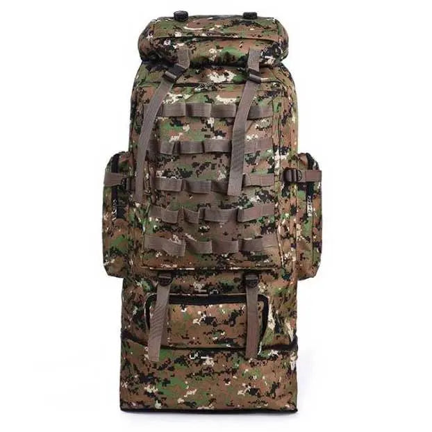 Sac à Dos Militaire 100L - Camouflage - Survie Shop