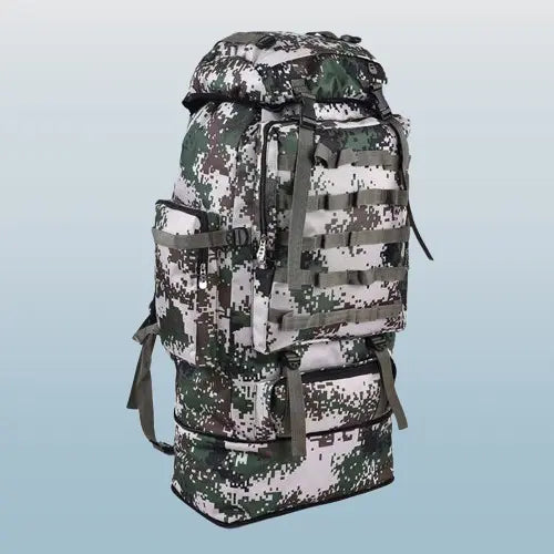 Sac à Dos Militaire  100L - Gris Survie Shop