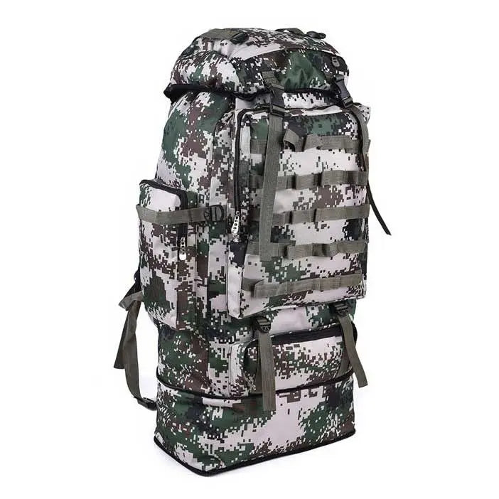 Sac à Dos Militaire  100L - Gris - Survie Shop