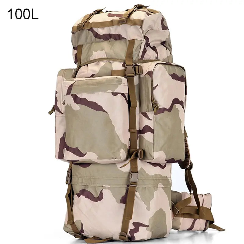 Sac à Dos Tactique 100L Strength Knight | Sac d'Évacuation & Survivalisme