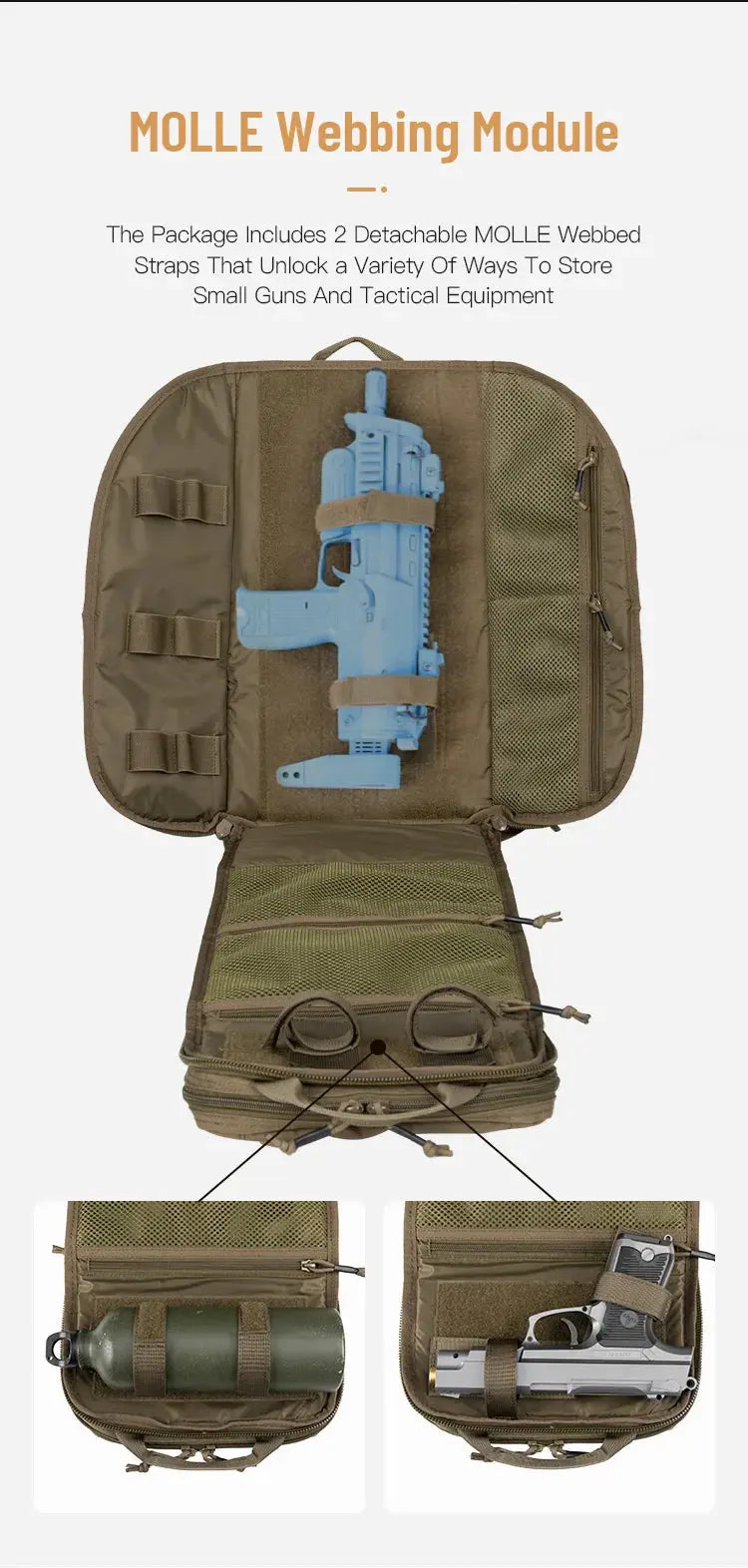 Sac à dos tactique multi-Poches médical - Survie Shop