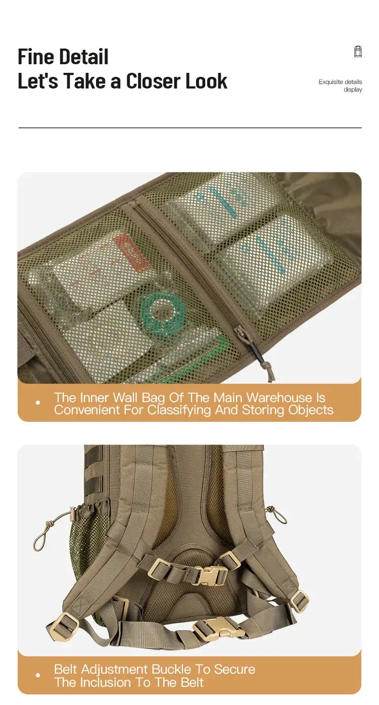 Sac à dos tactique multi-Poches médical - Survie Shop