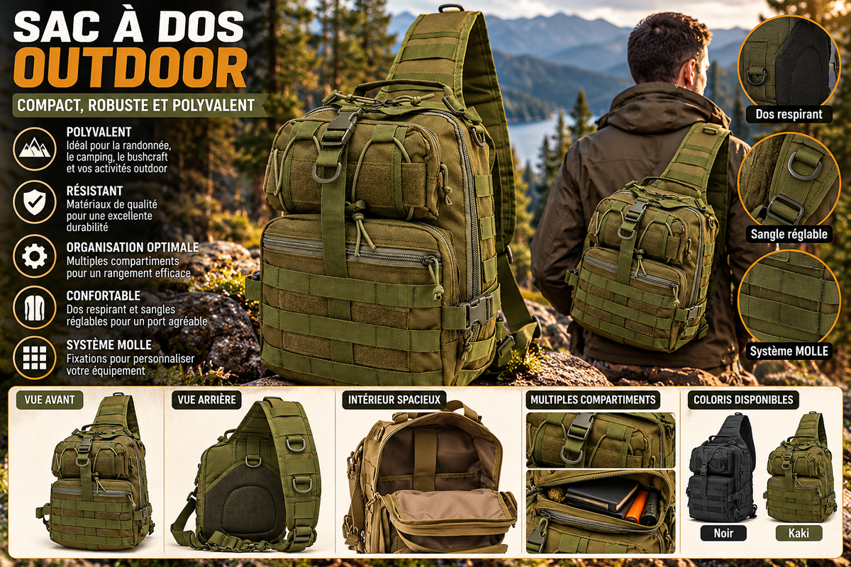 Sac à dos militaire - bandouliere