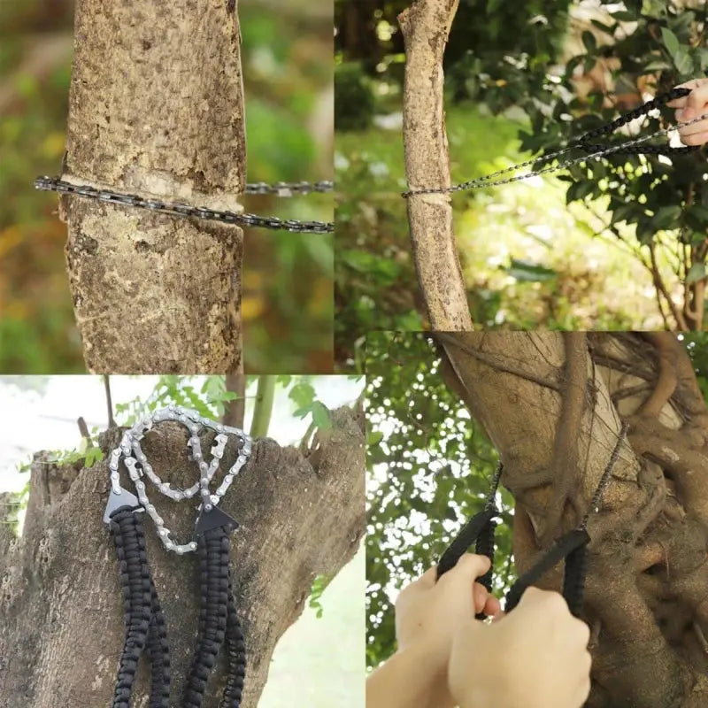 Scie de Survie Manuelle Paracorde-Lègére, fiable et indispensable