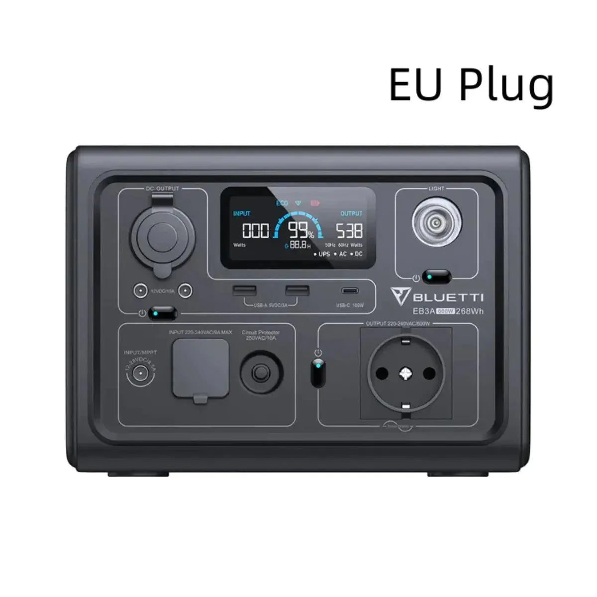 Station de Stockage Electrique Portable 600W Lithium Fer Phosphate MPPT BMS - Survie Shop