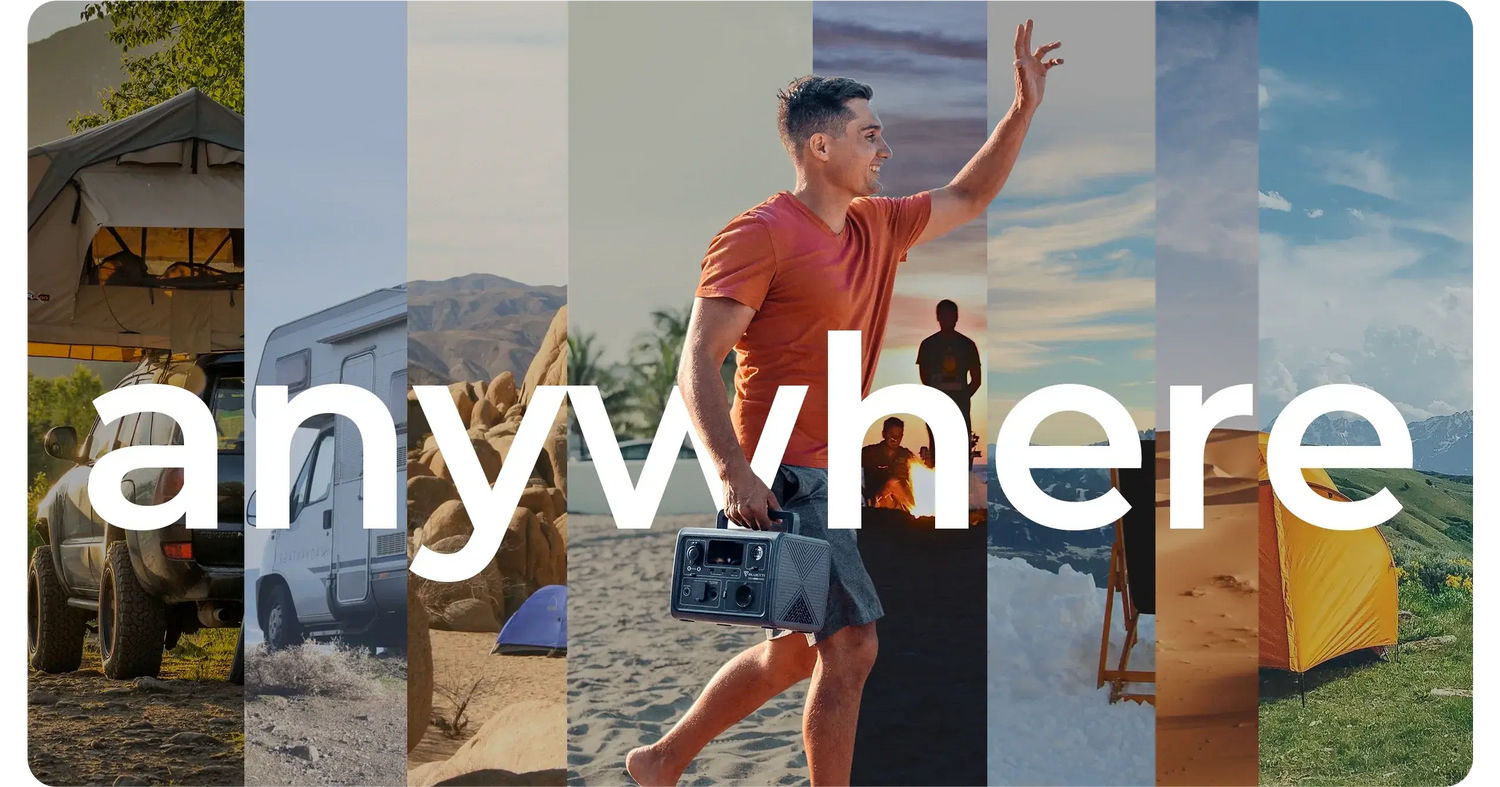 Station de Stockage Electrique Portable 600W Lithium Fer Phosphate MPPT BMS - Survie Shop