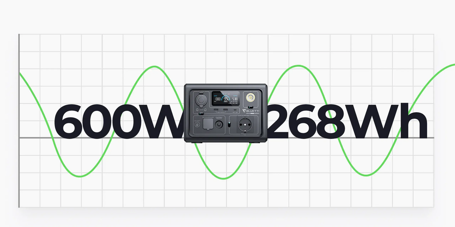 Station de Stockage Electrique Portable 600W Lithium Fer Phosphate MPPT BMS - Survie Shop