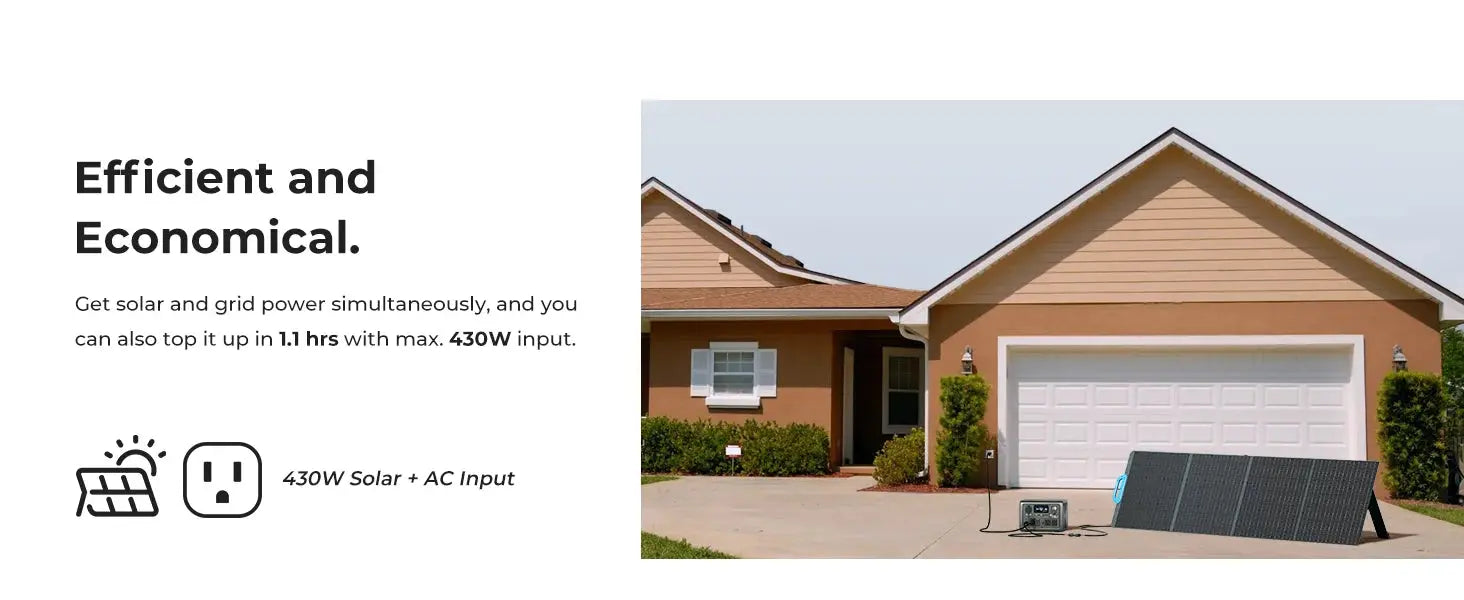 Station de Stockage Electrique Portable 600W Lithium Fer Phosphate MPPT BMS - Survie Shop