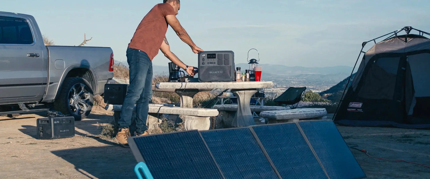 Station de Stockage Électrique Portable BLUETTI AC180 - 1152Wh, Onde Sinusoïdale Pure, 5 Ans Garantie - Survie Shop