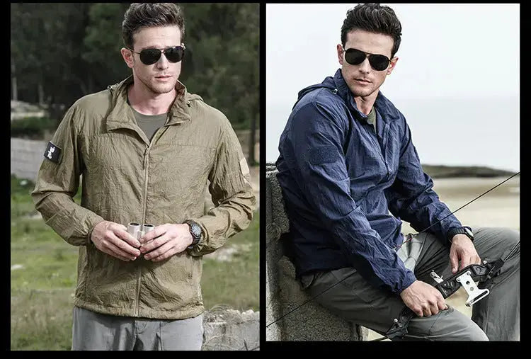 Veste militaire coupe vent léger Trek et Survie Survie Shop