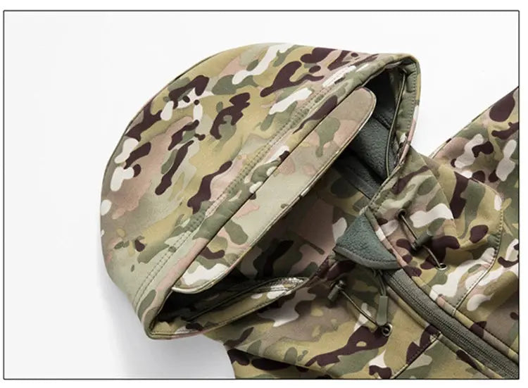Veste Militaire à Capuche Imperméable – Tactique & Outdoor - Survie Shop