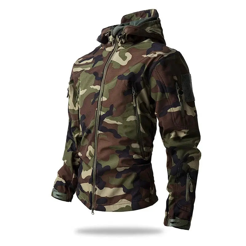 Veste Militaire à Capuche Imperméable – Tactique & Outdoor - Survie Shop