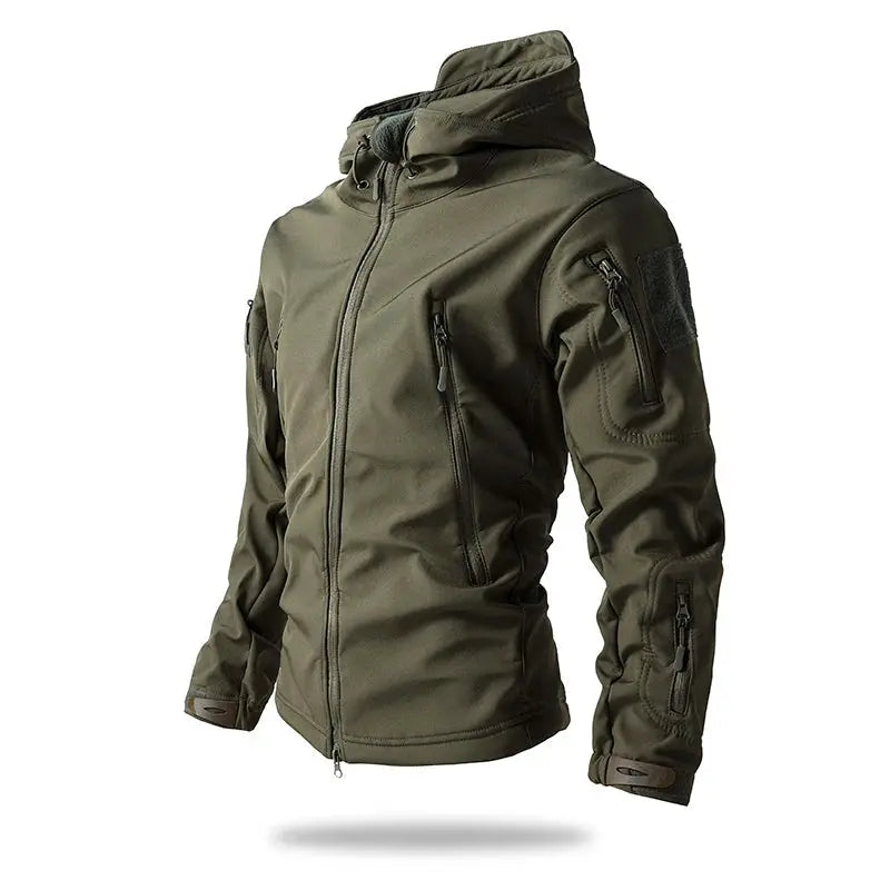 Veste Militaire à Capuche Imperméable – Tactique & Outdoor - Survie Shop
