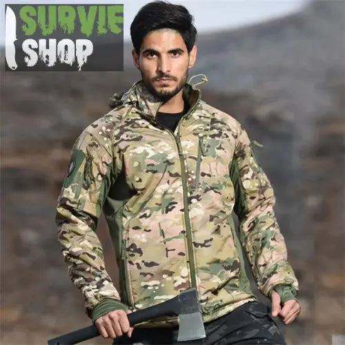 Veste militaire camouflé trek & survie Survie Shop