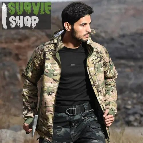 Veste militaire camouflé trek & survie Survie Shop
