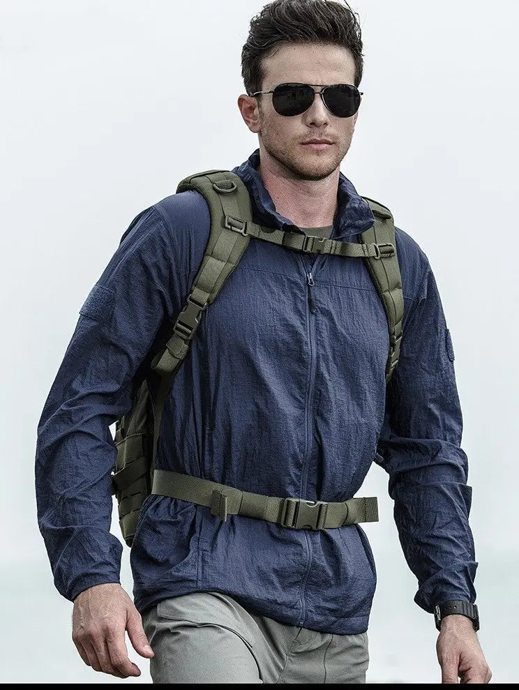 Veste militaire coupe vent léger Trek et Survie Survie Shop