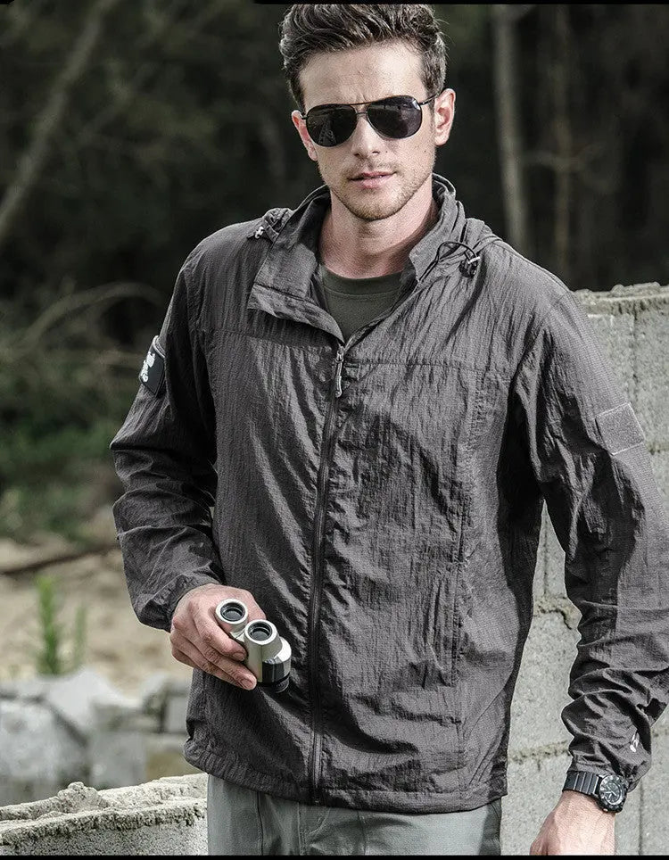 Veste militaire coupe vent léger Trek et Survie Survie Shop