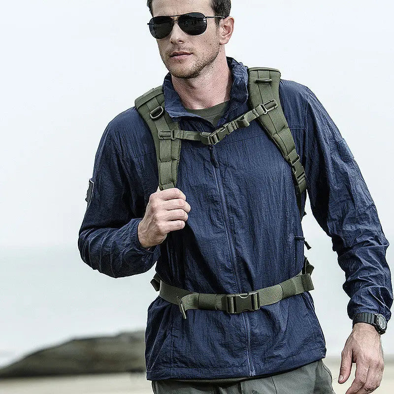 Veste militaire coupe vent léger Trek et Survie Survie Shop