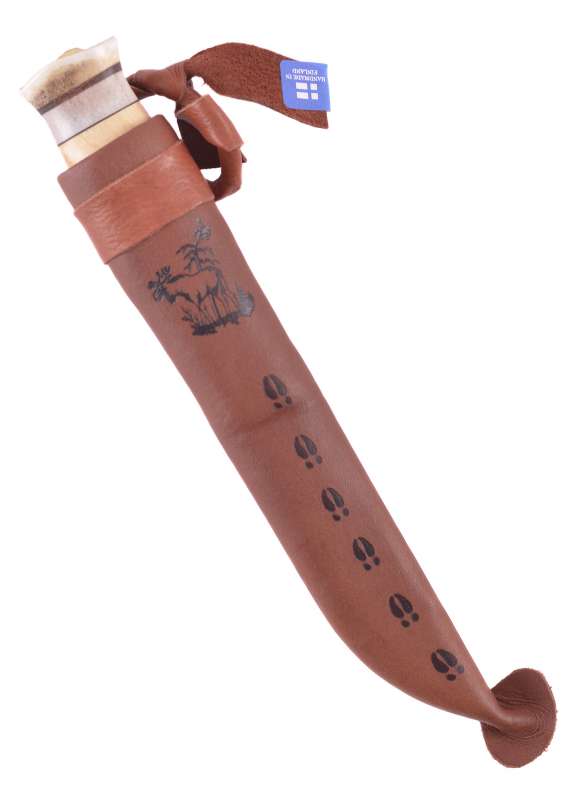 Couteau Bushcraft Finlandais Wood-Jewel Vuolu 10 – Lame Carbone