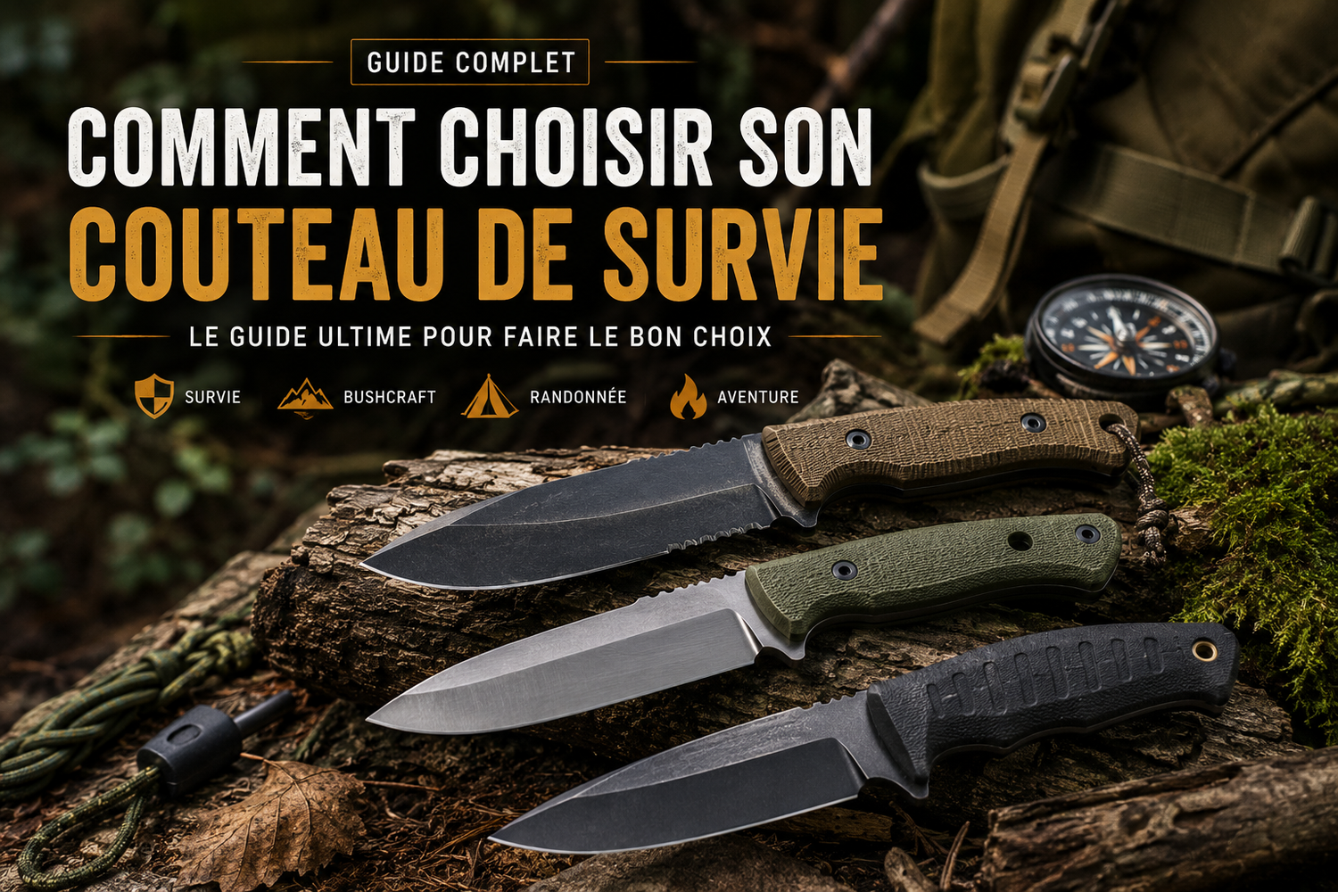 Comment choisir son couteau de Survie
