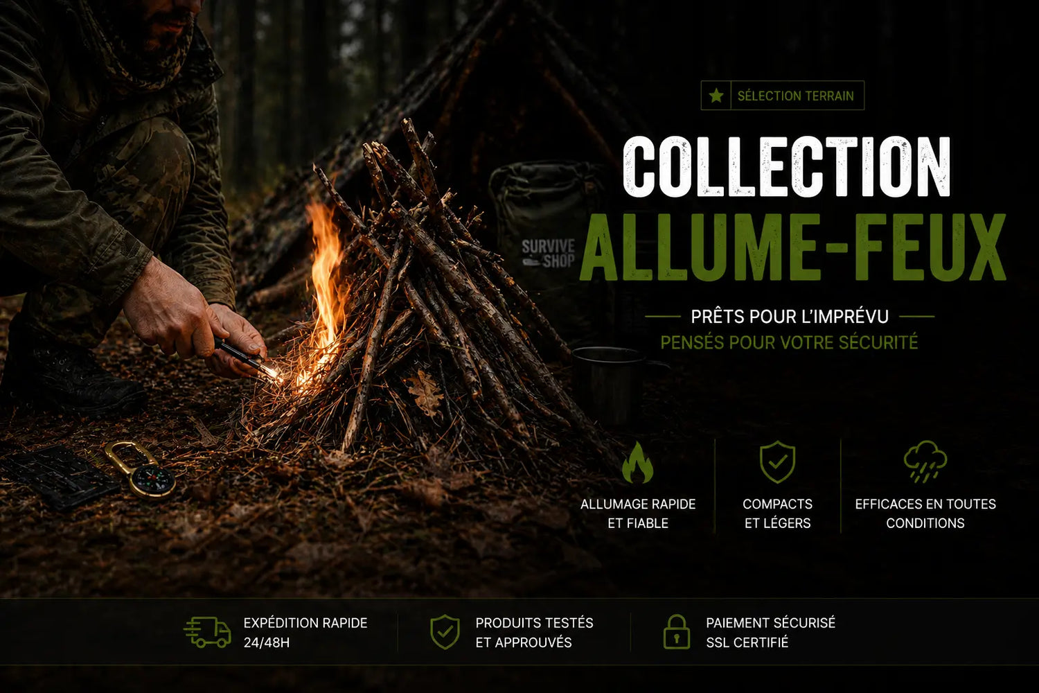 Allume-Feux - Survie Shop