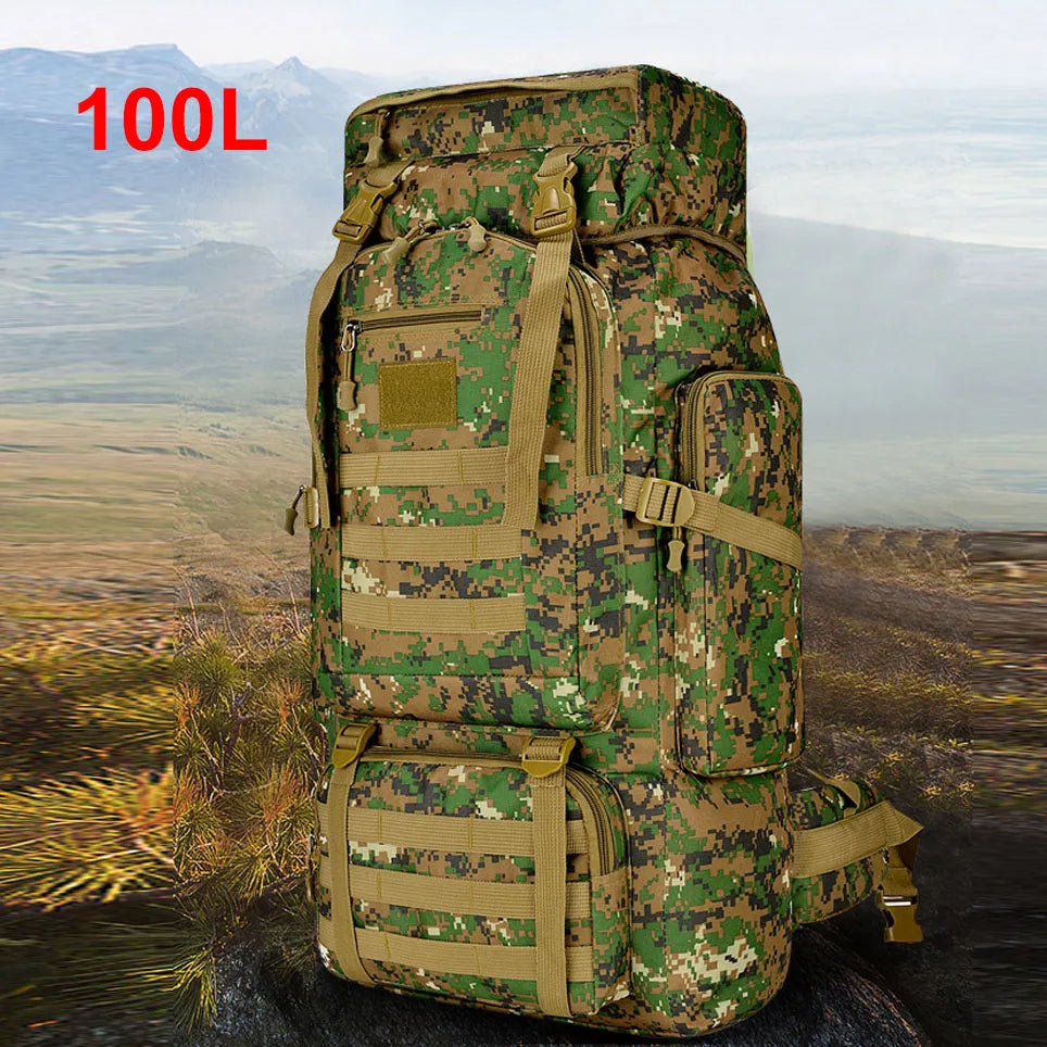Militärrucksack<br> 100L – Tarnung