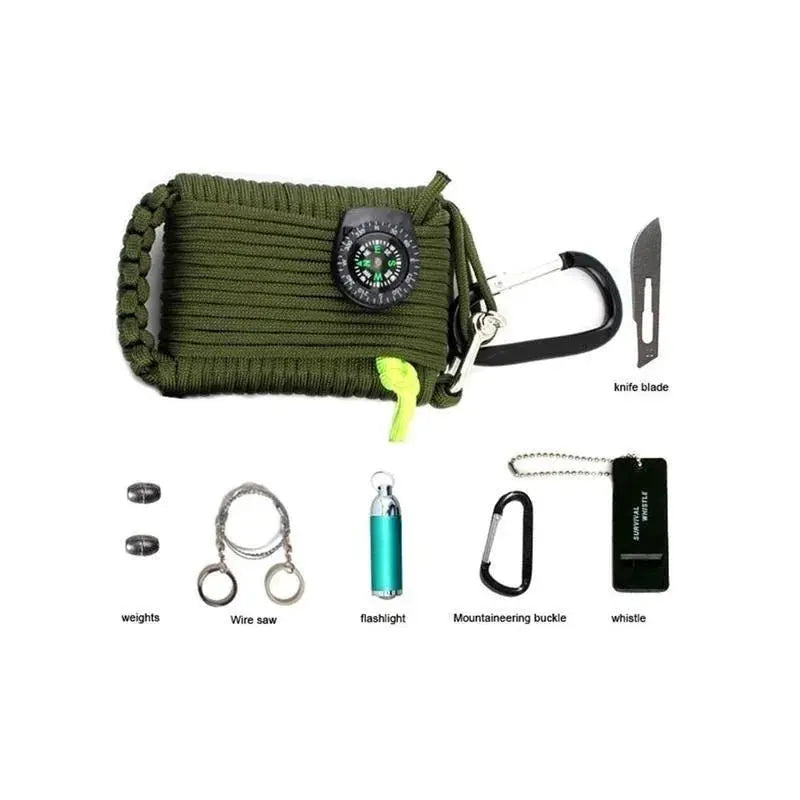 Kit de survie professionnel 29 en 1, outils de premiers secours portables multifonctionnels d'urgence - Survie Shop